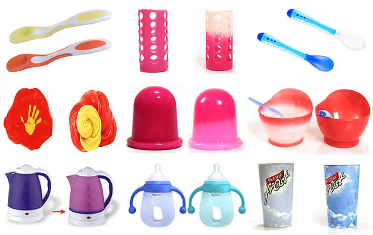 感溫變色材料應用案列