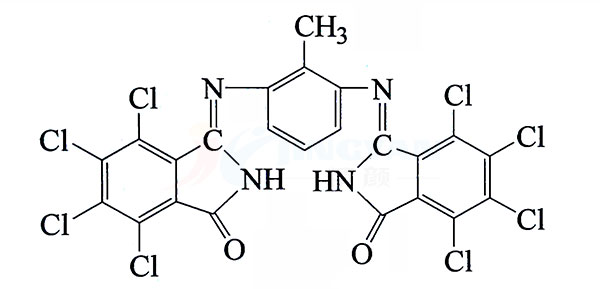 顏料黃109分子結構圖